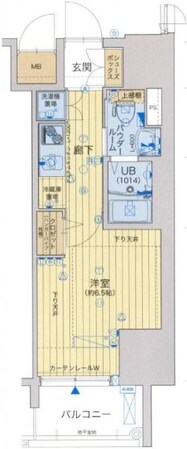 レジュールアッシュ北大阪GRANDSTAGEの物件間取画像